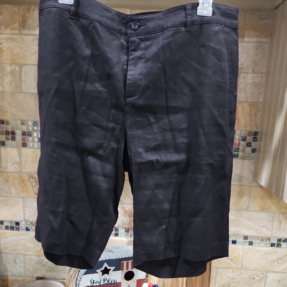 NYDJ Womans Dark Shorts
